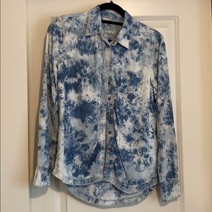 BlankNYC acid wash button down